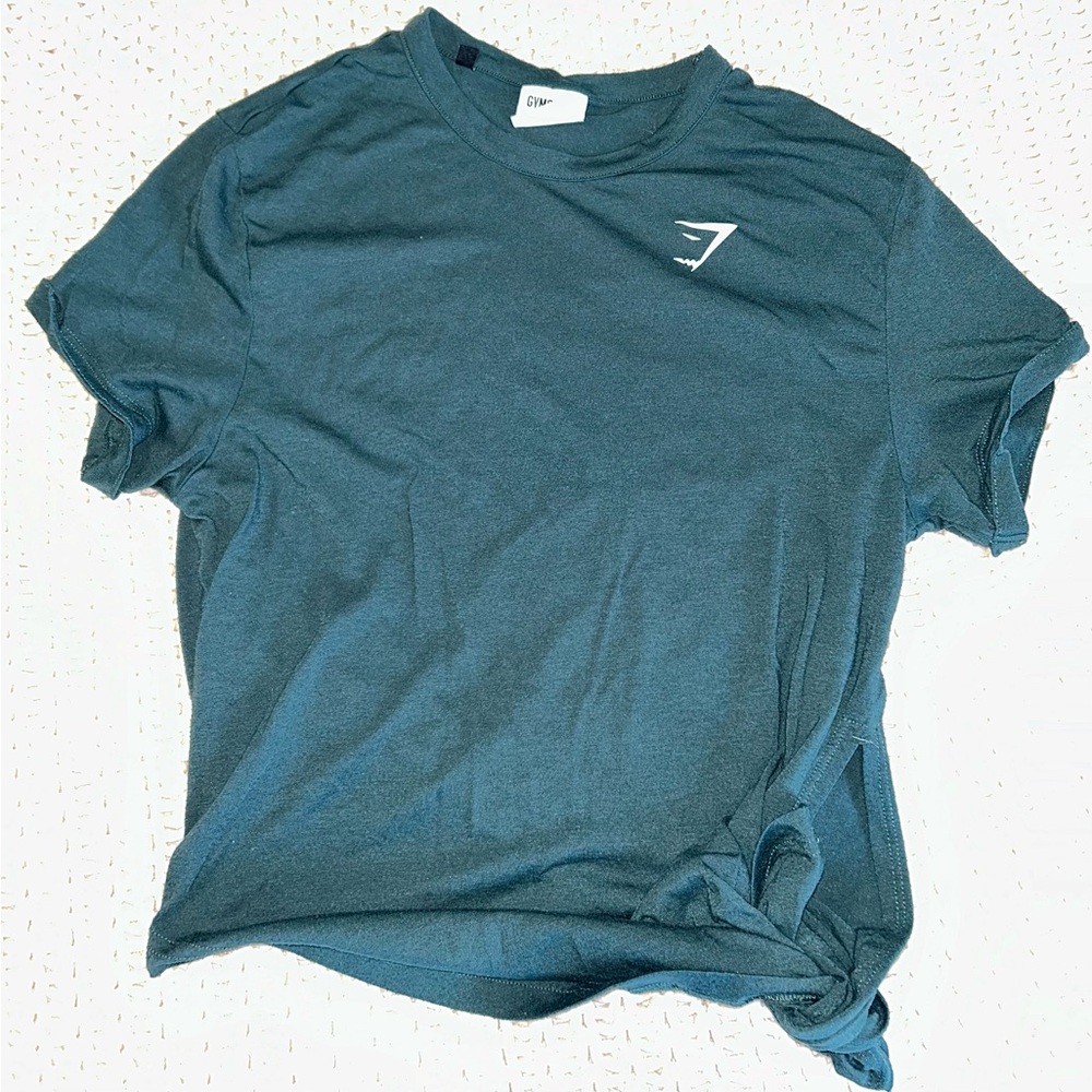 Gymshark shirt (ties on side)